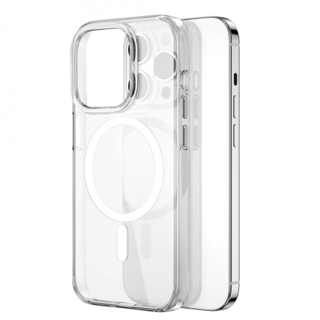 Чехол WIWU MagSafe 15 Pro Clear/Gray